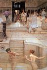 Sir Lawrence Alma-Tadema A Favourite Custom painting